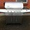 Outdoor Gas Grill 5 Burners Hot Gas Grill Made of 430 Stainless Steel