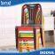 Modern garden dine plastic stacking chairs