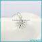 Fashion Neckalce Jewelry 2016, 925 Sterling Silver Diamond Pendant Sun Necklace