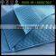 microfiber towel with waffle design for cleaning