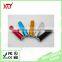 Fast charging high led light power bank 2200mah for promotion mini power bank