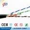 Best Price 24awg copepr UTP Cat5e/ cat6 ethernet cable outdoor