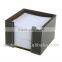 leather/PU business card box notepaper container notepad small paper box(SDB2286)
