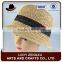 Beautiful bucket shape straw boater hats cheap