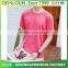 Wholesale new design men's summer 100% cotton short sleeve plain t shirt