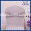 SH021F Wholesale cheap stretch wedding elastic light grey or silver spandex chair sash with buckle