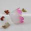 Candlestick petals crafts glass candle holder