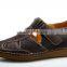 2016 summer height increasing genuine leather men sandals