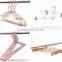 100ps/box rose gold metal cilp hanger for kid cloth