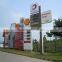 outdoor double side advertising steel led pylon sign