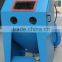 Sandblast and abrasive