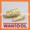 1/4body USA INDUSTRIAL TYPE (MILTON)2 pcs brass male coupler fit for air quick coupler