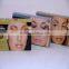 Flatted Paper Gift Box,Printed Paper Box,Brown Kraft Paper Box