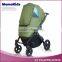logo accept baby stroller rain cover