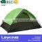 Blue camping dome tent