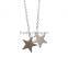 Multi Colored Stainless Steel Small Size Star Charm Wholesale