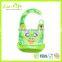 Waterproof Cotton Removable Silicone Baby Bib, Cartoon Toddler Bibs with Food Pocket