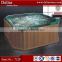 8 person outdoor spa bath tv spa, sexy massage batuth layout , acrylic corner spa bath