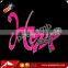 Wholesale Rhinestone Afro Girl Transfer Iron on OES Rhinestone Motif Design for Clothing
