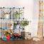 Metal Material Storage Organizer shoe shelf rack wall mounted book shelf/small bookshelf