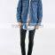Unisex Denim Sherpa Jacket for man (LOTJ169)