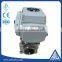 3 inch threaded 3 pc electric ball valve