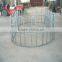 galvanized persistent animal hay feeder
