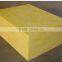 Cheap Price Yellow Color Soundproof Fireproof Wool Board with 25*600*1200mm