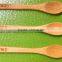 Bamboo Dinner Set Kitchen Cooking Utensils 4 Bamboo Spoons And Spatula Set For Serving And Cooking Tools