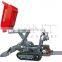 BY800 mini garden loader agriculture power barrow with front forklift