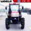 Changchai engine 70HP mini tractor grass cutter with rotary tiller