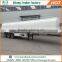 Truck trailer tri axles 45000 liters oil tank trailers 50cbm fuel tank trailer with pump