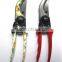 steel hand pruner with plastic coating handle or printing