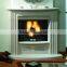 good quality of marble electric fireplace