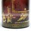 China style amber spirit glass bottle