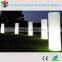 illuminated plastic rechargeable battery operated wireless led seatting cube chair