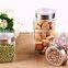 900ml Square Candy Glass Jar Square Food Glass Jar Square Glass Jar With Lid