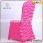luxury spandex back flower chair covers