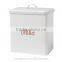 Airtight Retro Enamel Steel Bread Bin Biscuit Tin Tea/Coffee/Sugar Canisters Set of 5