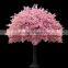 Pink artificial cherry blossom tree with competitive price