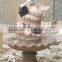 hand carved western style design marble stone mermaid fountain beautiful marble stone mermaid statue fountain