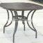 Outdoor furniture cast aluminum garden furniture dining table and chair