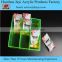 China supplier wholesale clear acrylic tea bag box,glass box for tea