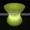Fashionable LED Furniture Special Luminous Bar Stools with Rechargeable Battery Operated