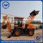 Chinese mini digger loader borehoe digger loader skid loader in china