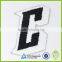 Factory Supply Cheap OEM Logo Embroidered Number Chenille Patches