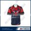 Customized vintage gym polo shirts athletic sublimation cool mesh cricket jerseys vintage print bowling uniforms