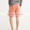 MGOO Terry Cotton Sport Pants High Quality Drawstring Men Sweat Shorts With Raw Cut Hems