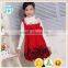 Super nice autumn winter warm dress high quality popular colorful children girls woolen dress for girls