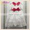 2015 New Design Girls Lace Dress Kids Girls Smoking Dresses With Collar